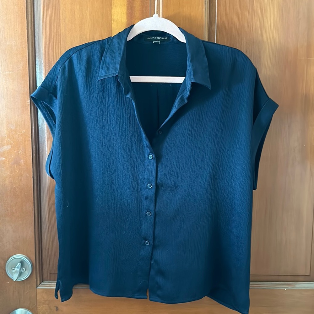 Banana republic collared blouse